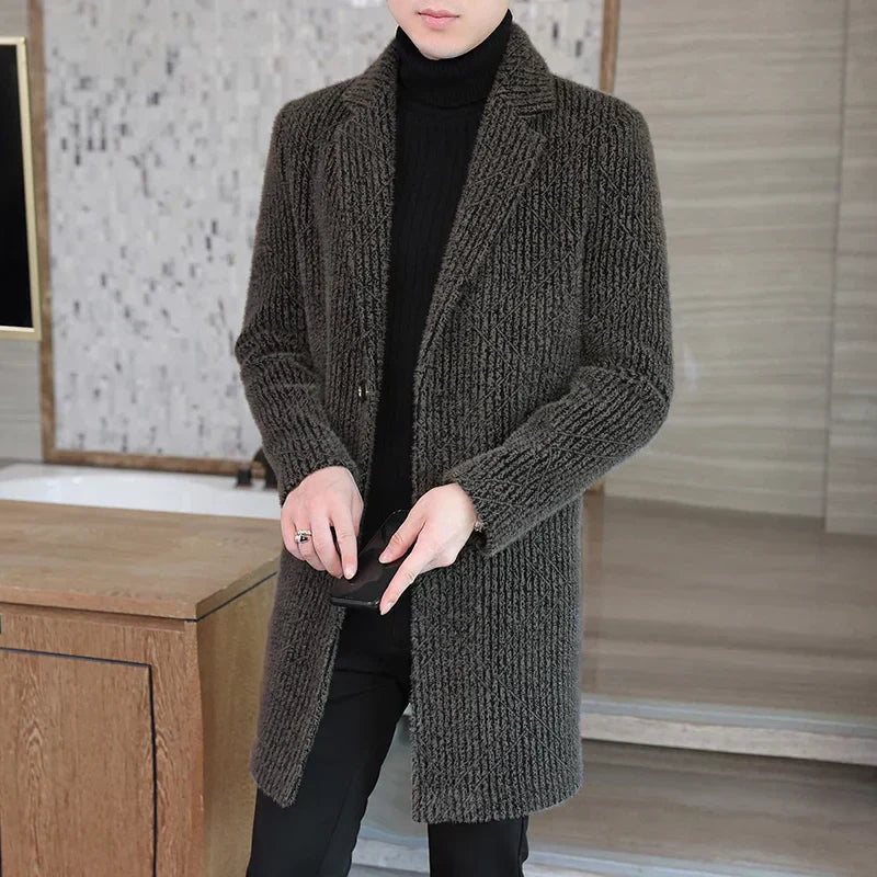 2023 High-end Feel Men Fashion Handsome All Woolen