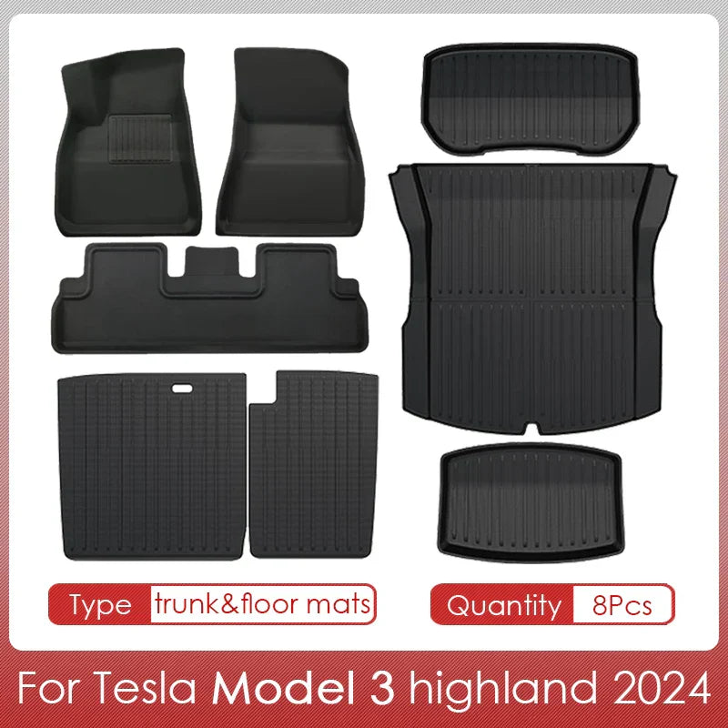 For Model 3 2024 Highland Cargo Liner Floor