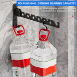 Clothes Drying Rack Adjustable Angle Clothes Hanger Wall-mounted