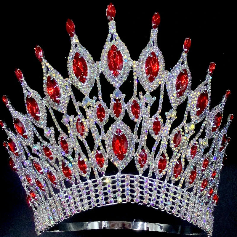 Miss Universe Wedding Crown Queen Rhinestone Tiara Party