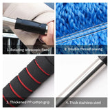 SEAMETAL Superfine Fiber Car Duster Suit Retractable Microfiber