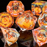 Sharp Edge Dice Dungeons and Dragons liquid core