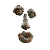 Funny Old Man Tree Face Sculpture Resin Ornament
