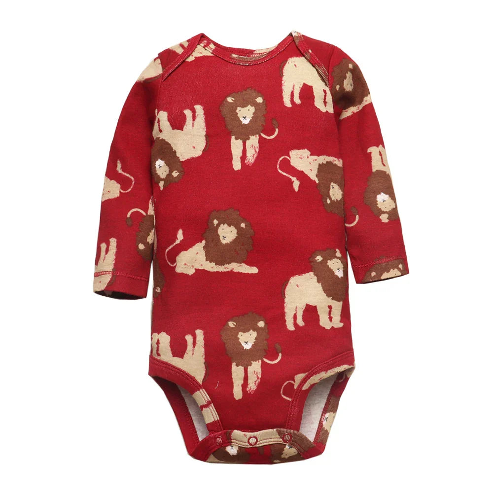 2023 Newborn Baby Clothes Set Soft Cotton Bodysuits+Pants