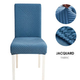 Jacquard Fabric Chair Cover Universal Size Chair Covers