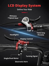 AMYET S8 Electric Bike 2000W Dual Motor 20*4.0