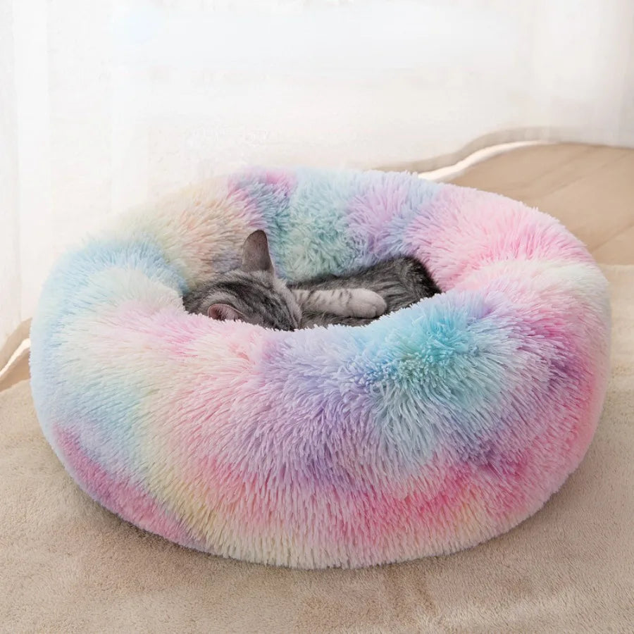 Round Warm Small Sleeping Cats Nest Blankets Habitats