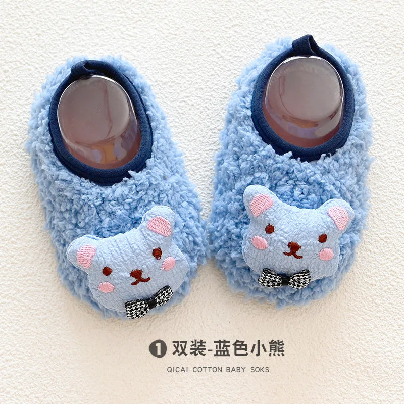 Baby Socks Shoes Infant Cute Cartoon Kids Boy