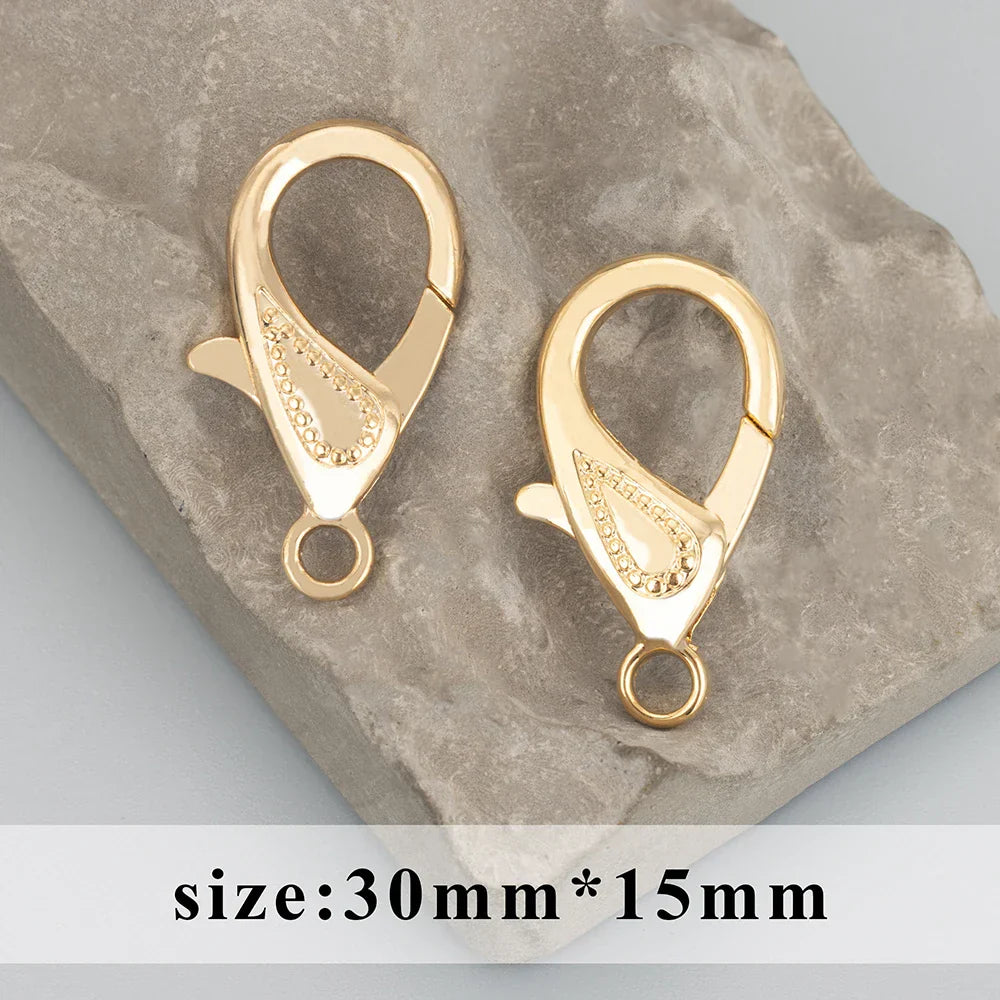 GUFEATHER M817,jewelry accessories,pass REACH,nickel free,18k gold plated,clasp hooks,necklace