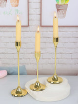 3Pcs/Set European style Metal Candle Holders Candlestick Fashion