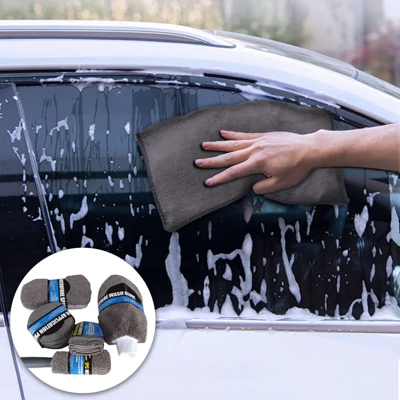 9pcs Wash Sponge Auto Applicator Pads Car Wipe