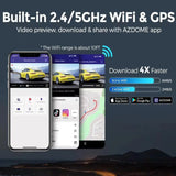 AZDOME M550 Pro Car DVR 4K Three Cameras