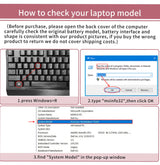 7000Mah 7480 7490 Battery F3YGT Laptop Battery for