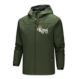 Hot Sale King Logo Printed Men's Lightweight Hooded