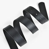 Hot Fashion Double Circle Black Buckle Pu Belt Leisure Decorative Jeans Belt Ladies Solid Color Thin Belt Women’s OO Belts
