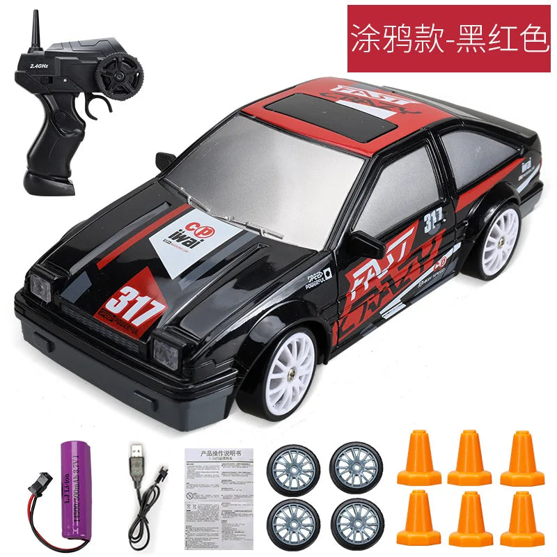 2.4G High speed Drift Rc Car 4WD Toy