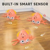 Kids Induction Escape Octopus Crab Crawling Toy Baby