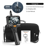 360° Industrial Endoscope Camera with 1080P IPS Screen