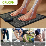 Foot Massager EMS Electric Pad Feet Acupoints Relax
