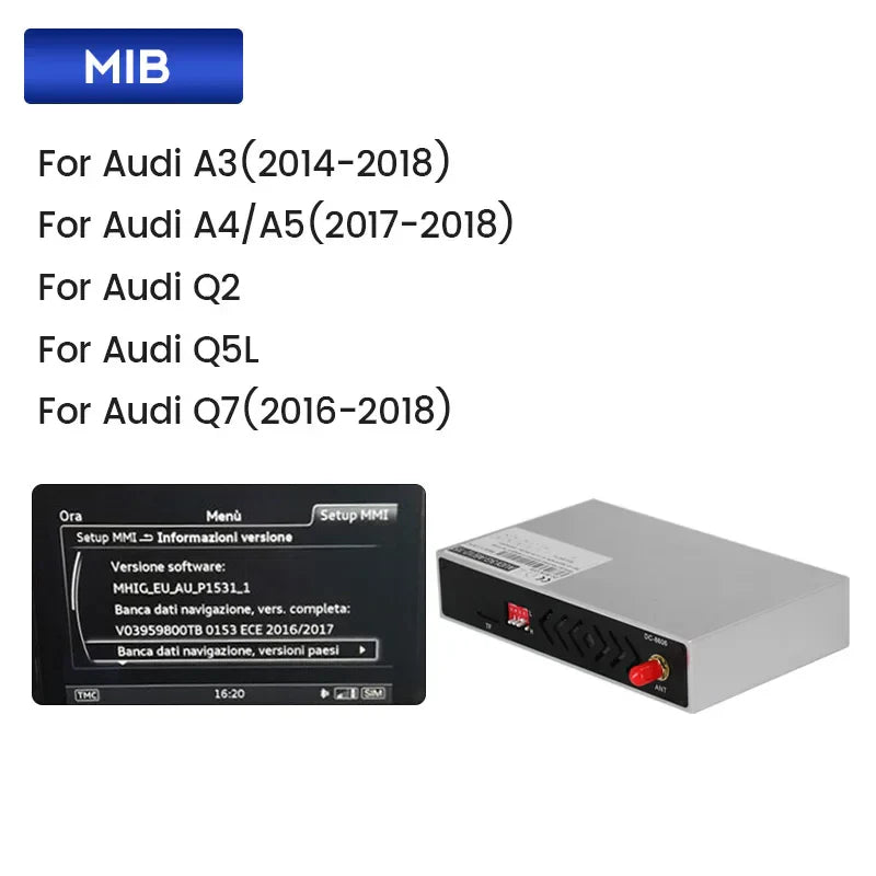 MEKEDE Car Ai BOX For Audi A3 A4