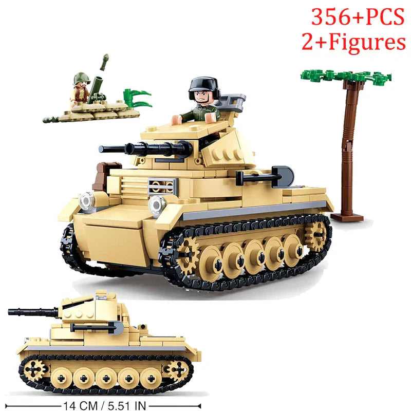 WW2 Military Panzer Tiger I Heavy Tank Panzerkampfwagen