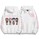 Kpop Born Pink Sweatshirts y2k Cute Graphic Printed