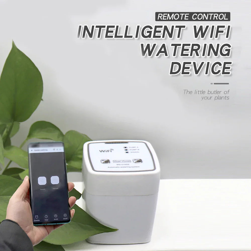 WIFI Intelligent Watering Device Double Pump Timed Automatic