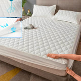 Waterproof Throw Mattress Cover Bed Fitted Sheet Mattress