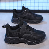 Kids Shoes Boy Sneakers Platform Black White Comfortable