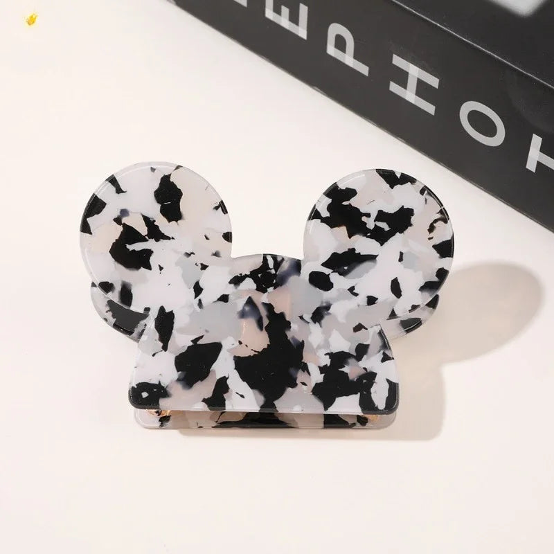 Cartoon Mickey Acetate Hair Claw for Women Girls