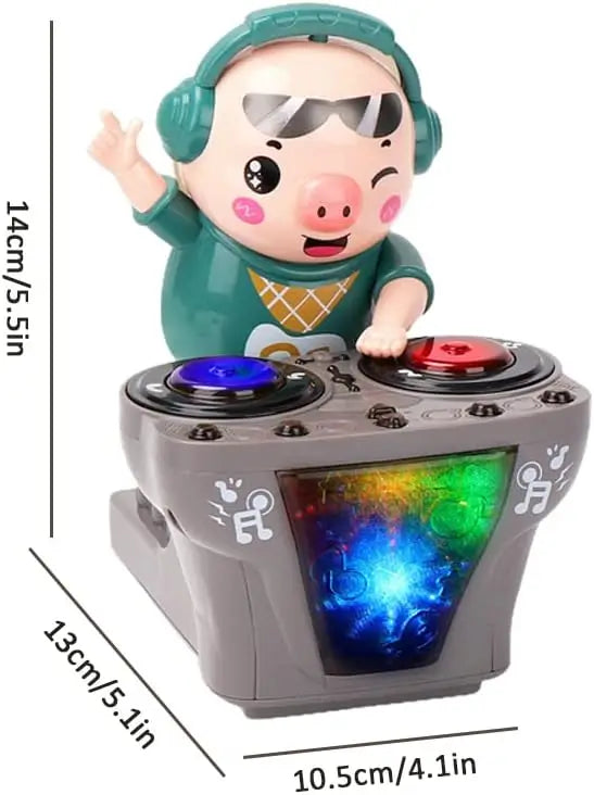 Electronic DJ Light Music Dancing Pig Toy Musical