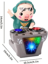 Electronic DJ Light Music Dancing Pig Toy Musical