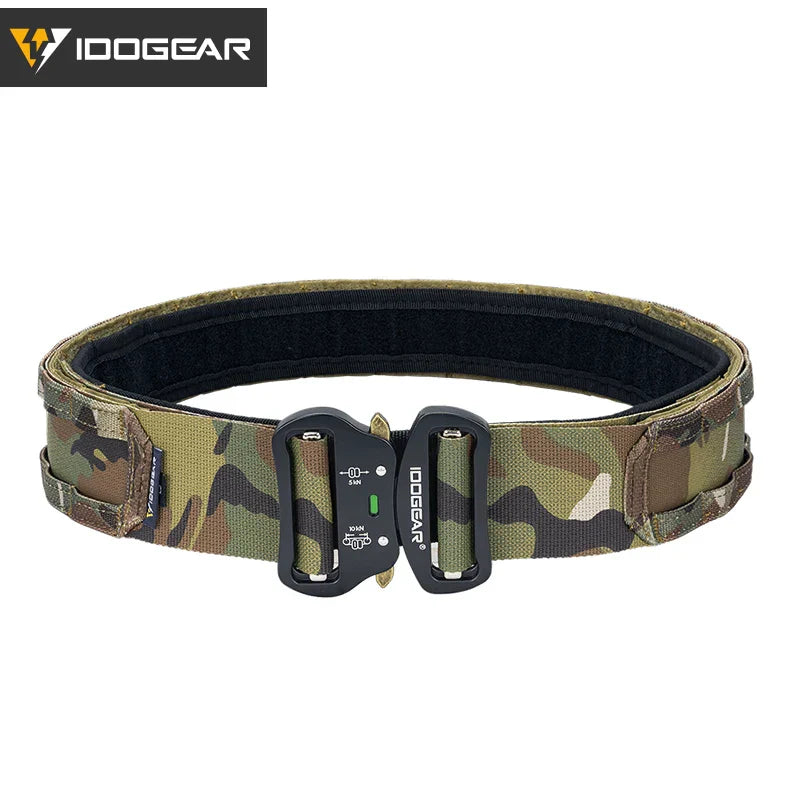 IDOGEAR Tactical 2 Inch Combat Belt Quick Release