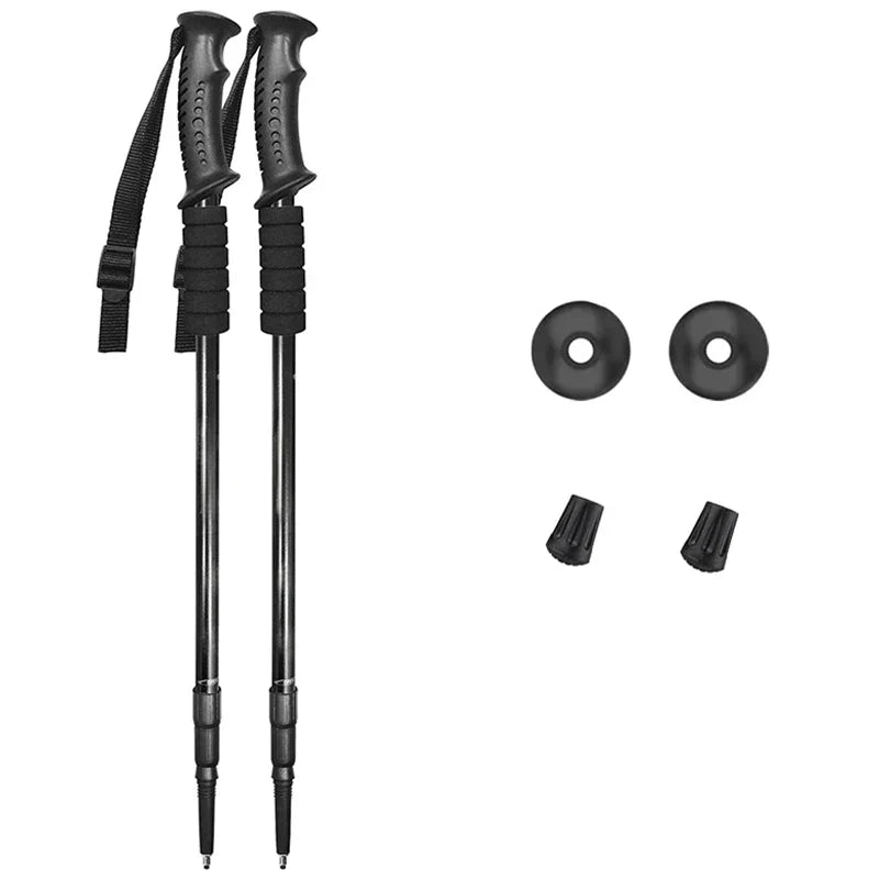 Trekking Poles Nordic Walking Sticks Telescopic Hiking Climbing