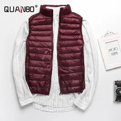 Men's Sleeveless Puffer Jacket 2023 New Autumn Spring