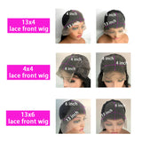 13x6 Highlight Ombre Straight Lace Front Human Hair