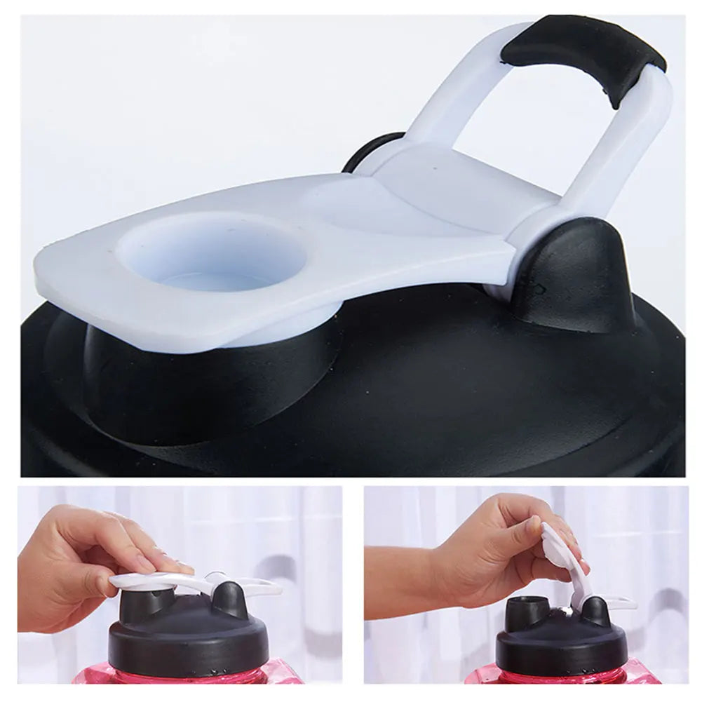 Camping Water Bottle Cycling Sport PET Dumbbell Shape