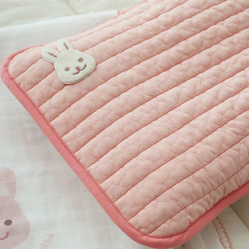 Cartoon Pillowcase Baby Breathable Cotton Pillow Dustproof Case