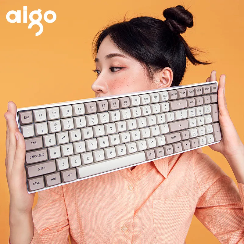 Aigo A100 Gaming Mechanical Keyboard 2.4G Wireless USB