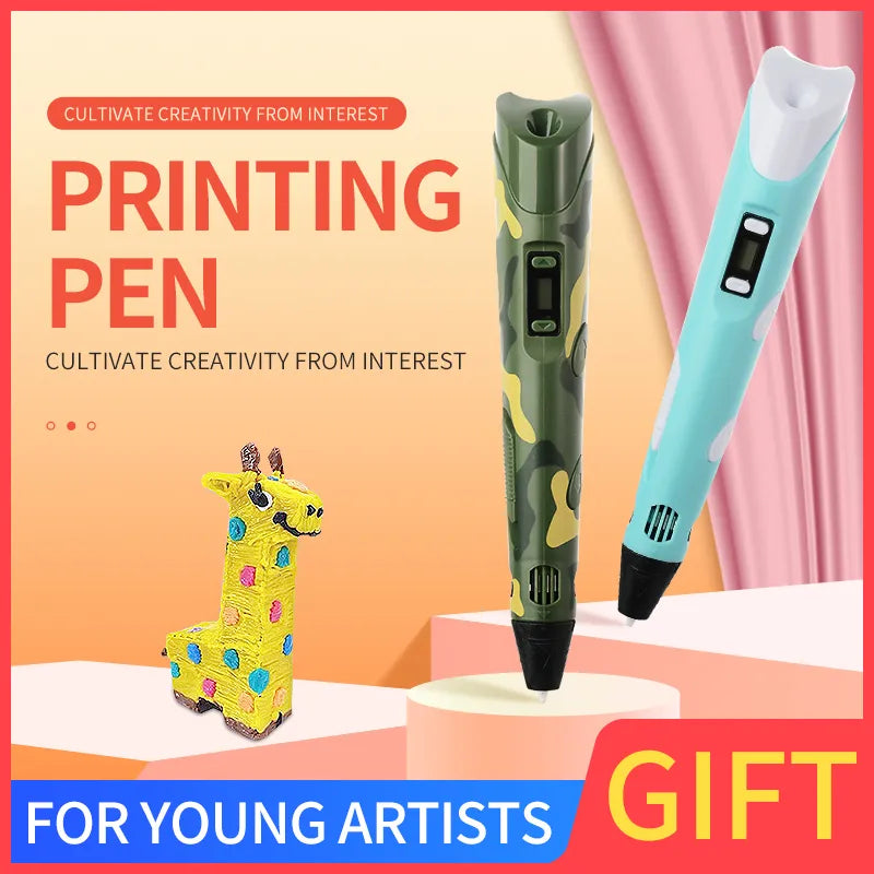 Creative 3D Drawing Pen for Kids - Fun