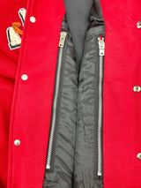 Mens Baseball Jacket New Cool Vibrant Patchwork Color