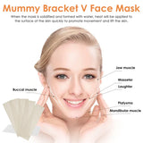 25pcs 5D Shaping Mask Mummy V Face Mask