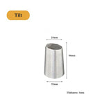4pcs brushed Stainless Steel Leg Covers for Cabinet