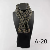 2023 New Spring Winter Silk Scarf Men Luxury