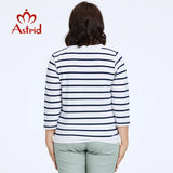 Astrid Autumn Womens tshirt 2023 Casual Cotton Top
