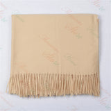 Personalised Embroidered Scarf with Initials or Name Wedding