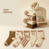 Baby Socks Fall Winter Thick Warm Cute Cartoon