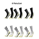 6 Pairs Football Socks Men Women Sports Socks