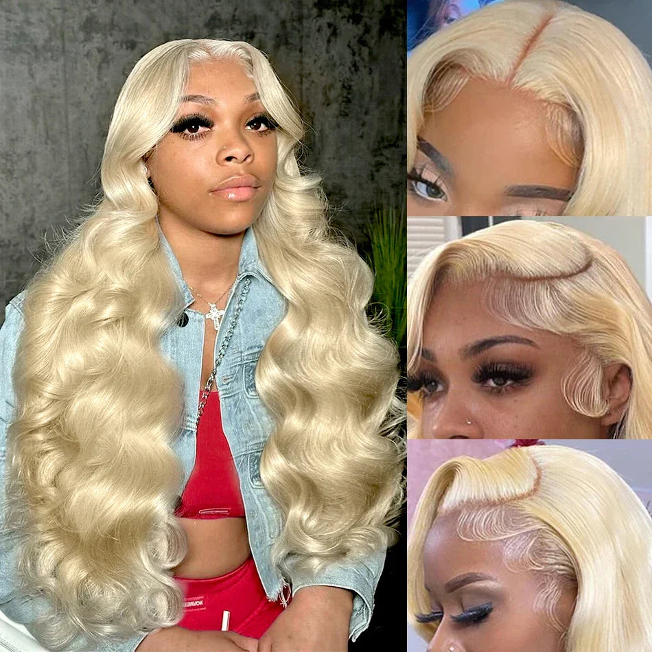 13x4 13x6 HD Transparent 613 Lace Frontal Wig