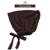Inner Tie Back Hijab Cap Modal Turban Hat